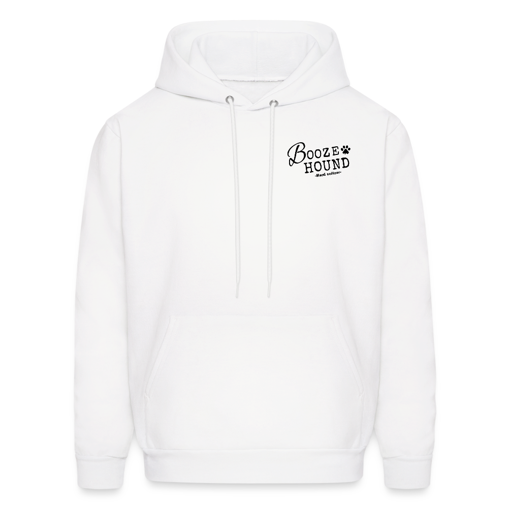 Booze Hound Hoodie - white