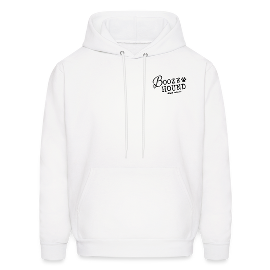 Booze Hound Hoodie - white